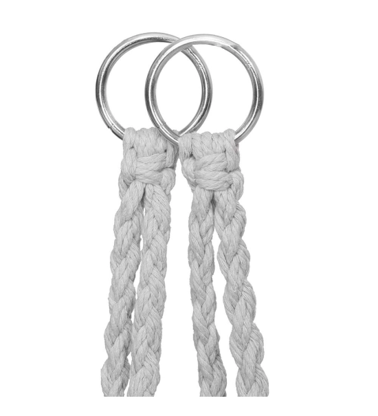 Dondolo da giardino SPR0045, grigio, fino a 150 kg