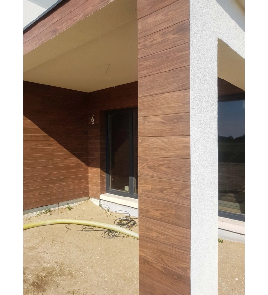 Pannello di facciata EPS200, effetto legno, ROVERE WINCHESTER, 18x1,9x200 cm (0,36 m²)