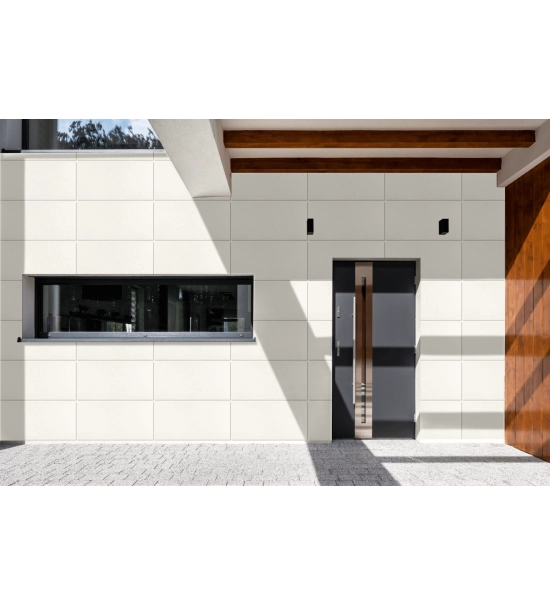 Pannello di rivestimento facciata, quarzo, 450x900x3mm, PKE/009 (0,405 m²)