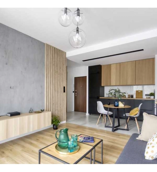 Pannelli Acustici in Legno Fonoassorbenti, rovere Sonoma, 30x275 cm (0,82 m²)