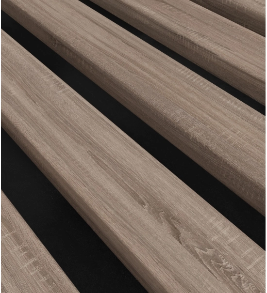 Pannelli Acustici in Legno Fonoassorbenti, rovere Sonoma, 30x275 cm (0,82 m²)