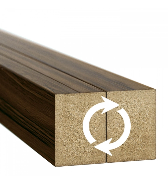 Listelli decorativi 3D, listelli in legno per pareti, soffitti o pareti divisorie (28x37 mm) (noce chiaro)