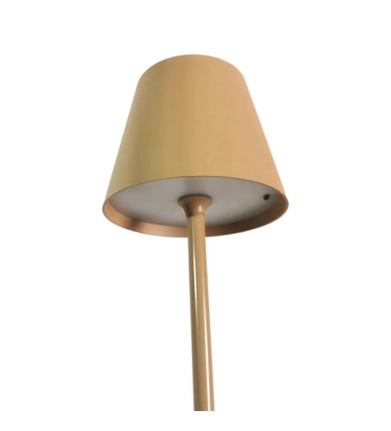 Lampada da tavolo per ristoranti, BEIGE, con batteria, ricaricabile, 3600 mAh