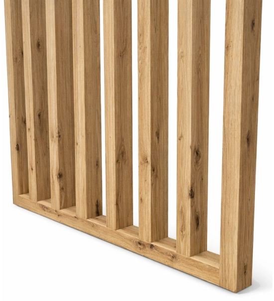 Listelli in legno per pareti divisorie (28x60 mm) (ROVERE RUSTICO)