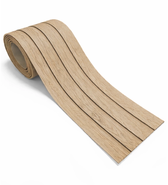 Rivestimento di facciata a lamelle, effetto legno, COLOR SABBIA, 260 x 18 x 0,3 cm (0,47 m²)