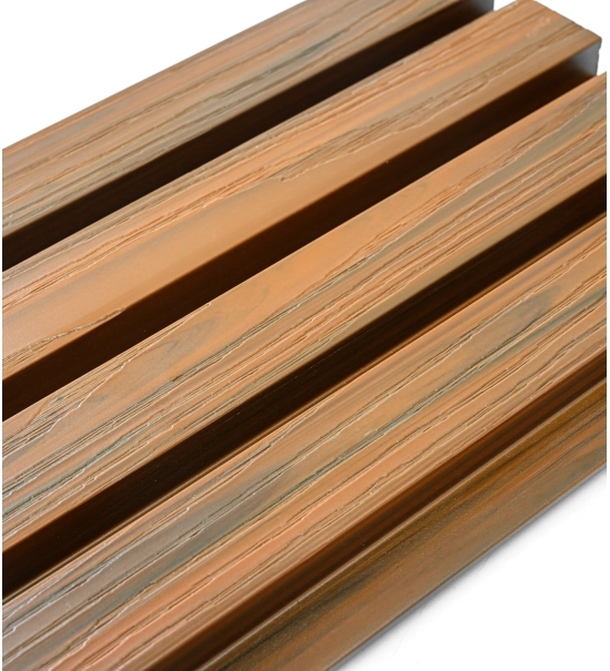 Rivestimento di facciata in WPC, 219x26x2900mm, bianco (0,63 m²)