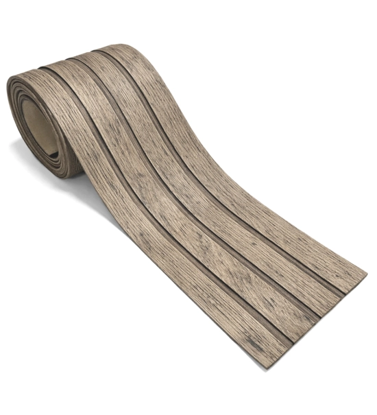 Rivestimento di facciata a lamelle, effetto legno, WESSER, 260 x 18 x 0,3 cm (0,47 m²)