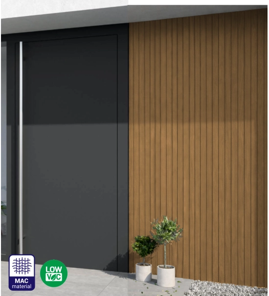 Rivestimento di facciata a lamelle, effetto legno, WINCHESTER, 260 x 18 x 0,3 cm (0,47 m²)