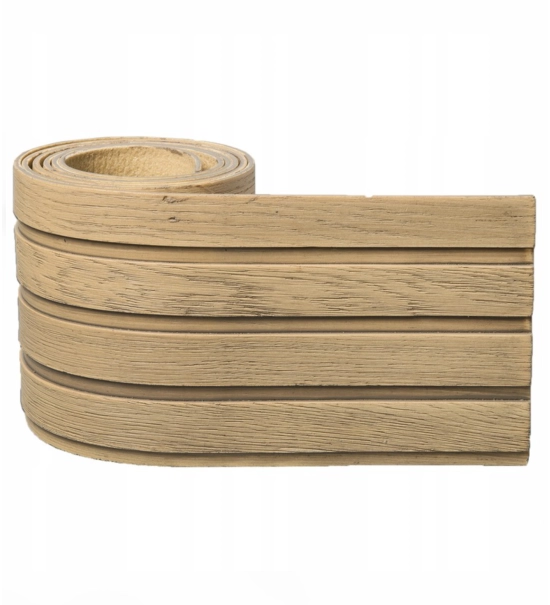 Rivestimento di facciata a lamelle, effetto legno, COLOR SABBIA, 260 x 18 x 0,3 cm (0,47 m²)