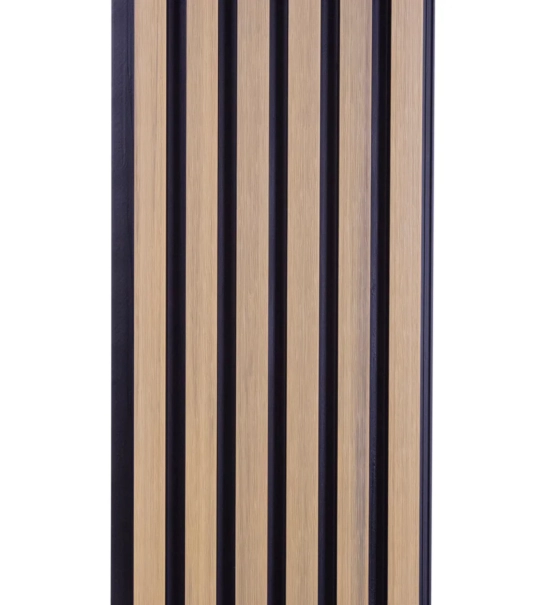 Pannello di facciata WPC, 223x26x2900 mm, ROVERE CHIARO con fughe nere, 6 griglie (0,64 m²)