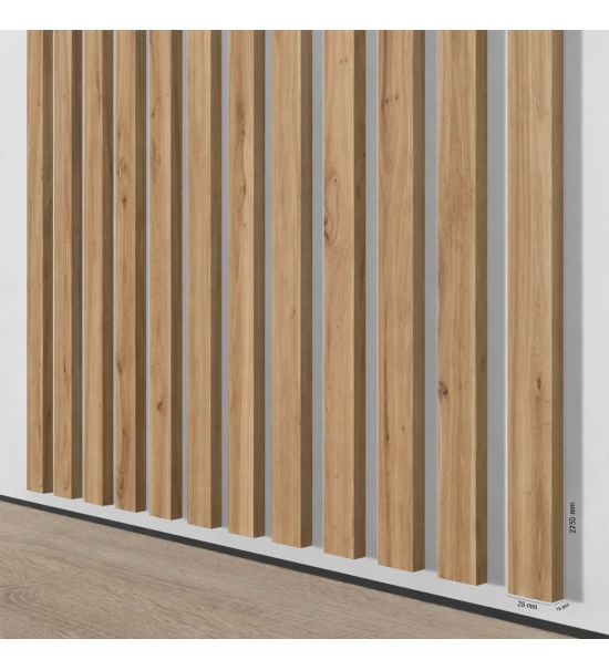 3D Lamelle Decorative (16x30 mm) (rovere naturale)