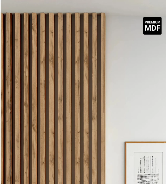3D Lamelle Decorative​ (30x40x2750 mm) (rovere wotan)