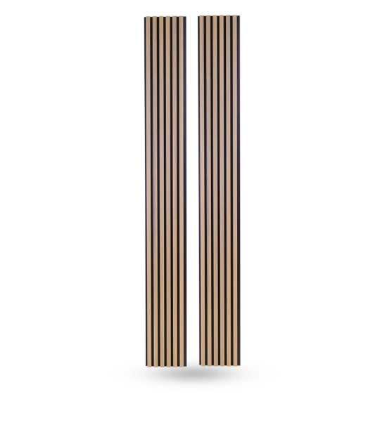 Pannello di facciata WPC, 223x26x2900 mm, ROVERE CHIARO con fughe nere, 6 griglie (0,64 m²)