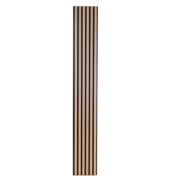 Pannello di facciata WPC, 223x26x2900 mm, ROVERE CHIARO con fughe nere, 6 griglie (0,64 m²)