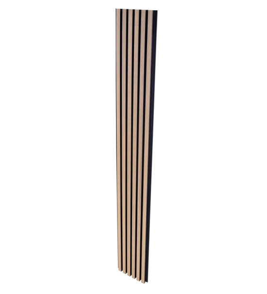 Pannello di facciata WPC, 223x26x2900 mm, ROVERE CHIARO con fughe nere, 6 griglie (0,64 m²)