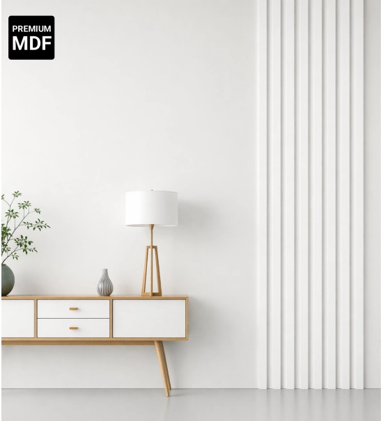 3D Lamelle Decorative (16x30 mm) (bianco)