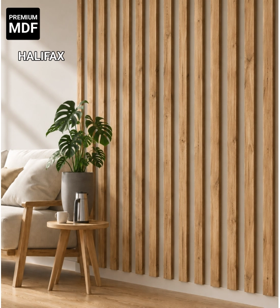 Listelli decorativi 3D per pareti e soffitto, listello in legno (ROVERE CHIARO), 16x28mm