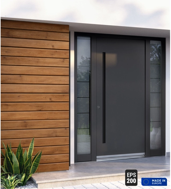 Pannello di facciata EPS200, effetto legno, ROVERE DORATO, 18x1,9x200 cm (0,36 m²)